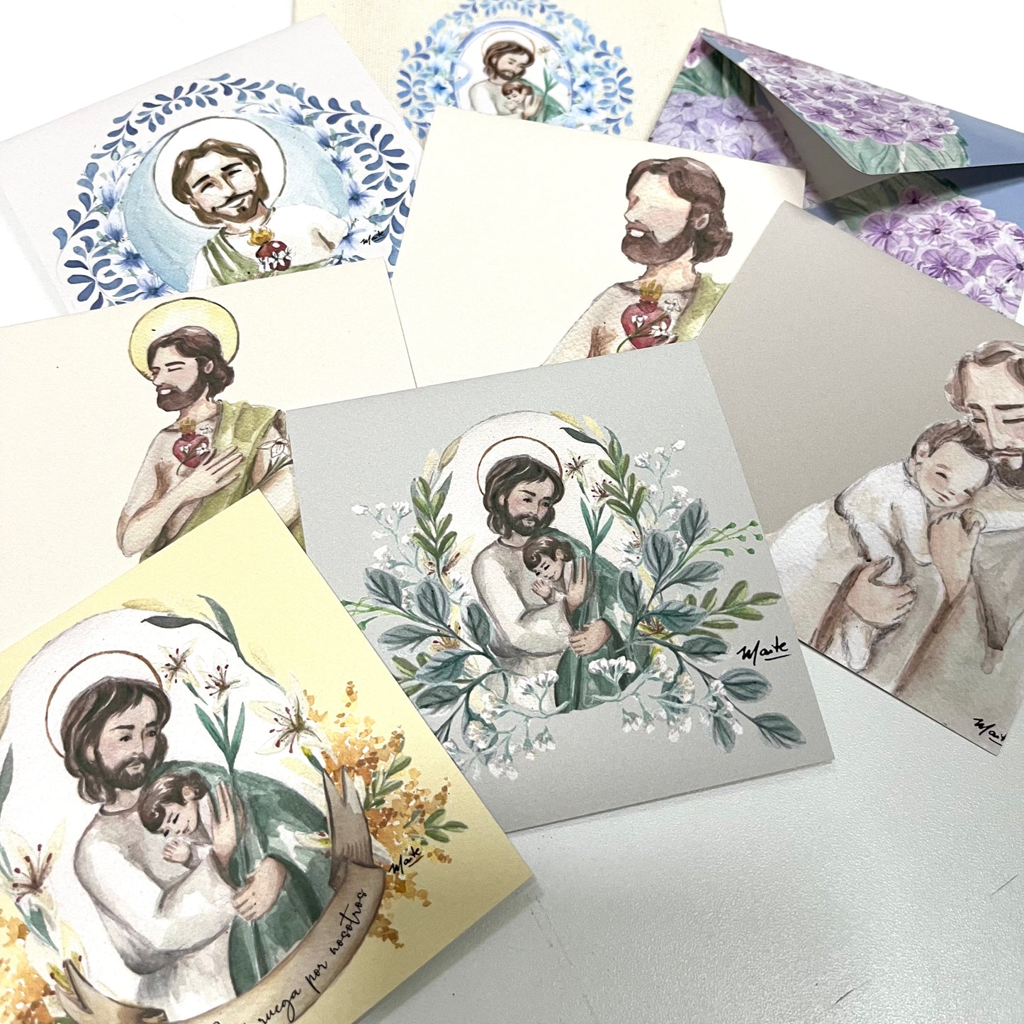 San José - Set de 12 Tarjetas con Sobre