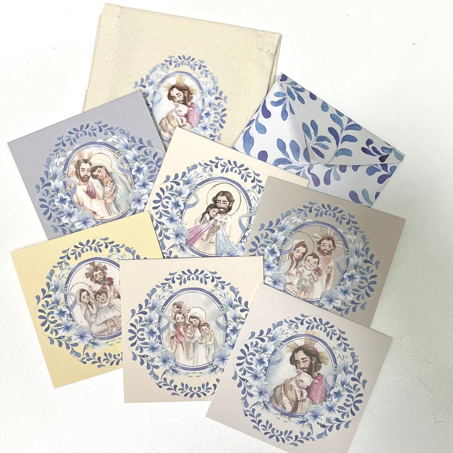 Jesus Buen Pastor  - Set de 12 Tarjetas con Sobre