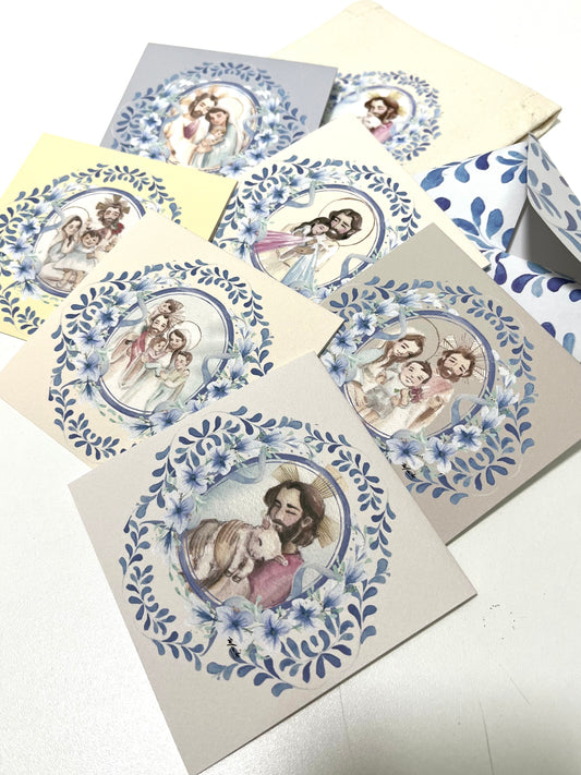 Jesus Buen Pastor  - Set de 12 Tarjetas con Sobre