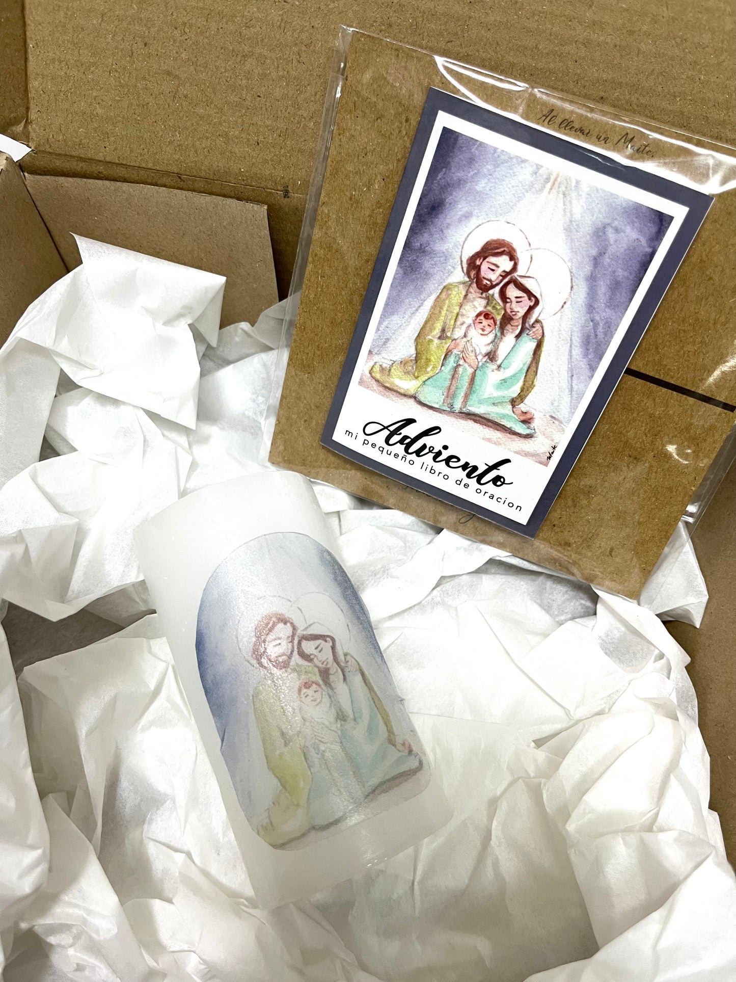 Cajita de Fe Sagrada Familia - Adviento - Edición Limitada - Gift Box