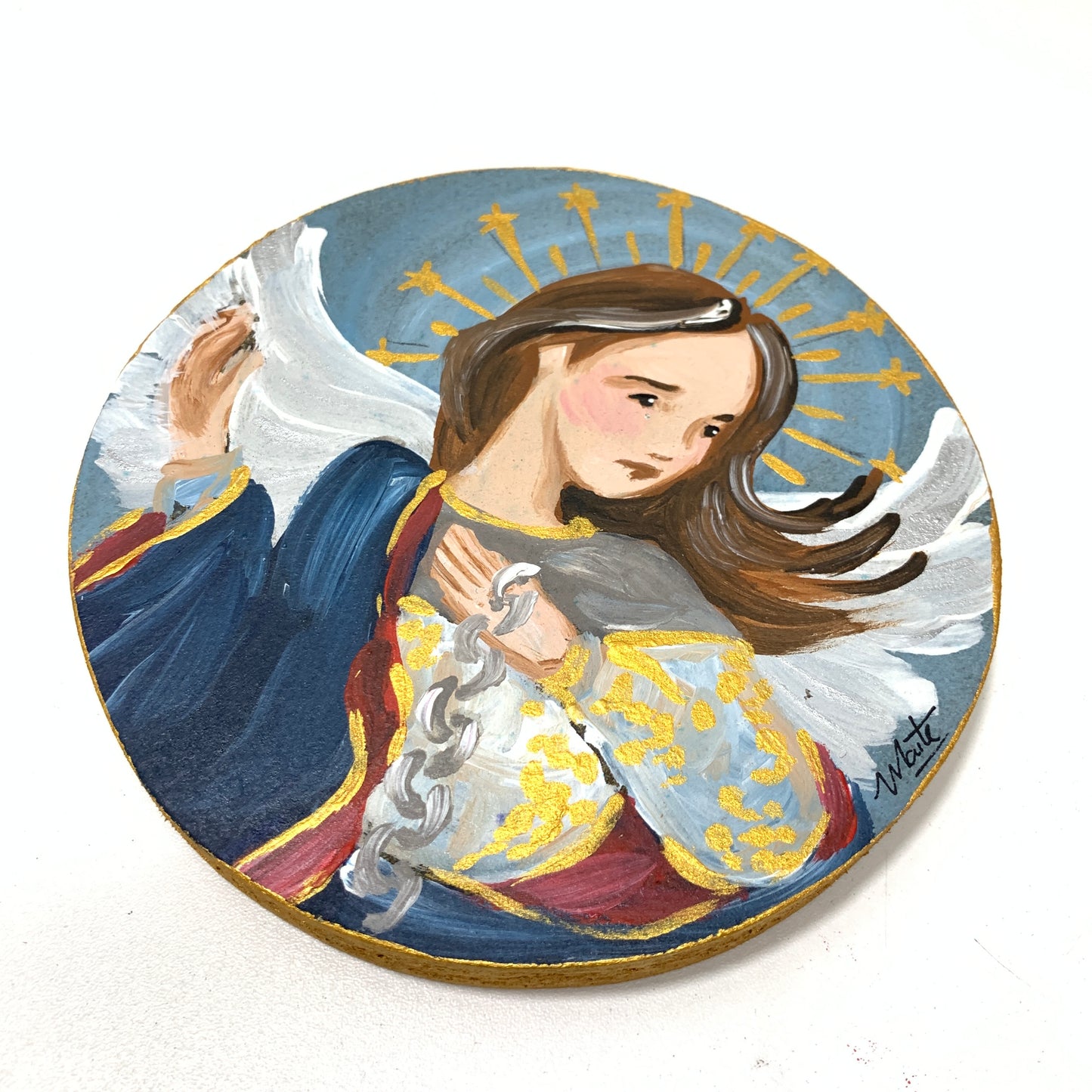 Virgen de Quito - Aplique de Pared - Maria Mirame