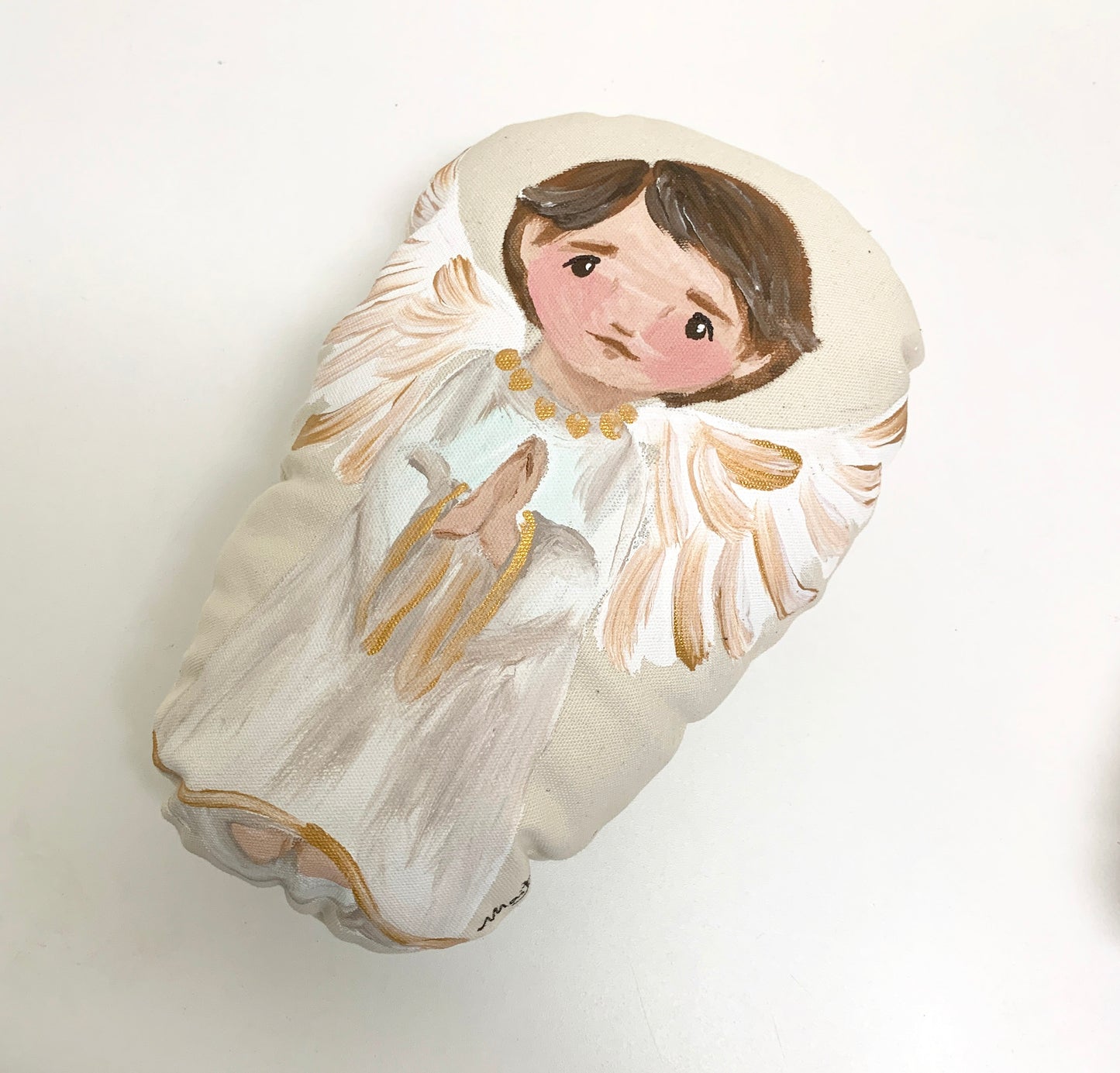 Angel de Mi Guarda - Almohadas Pintadas