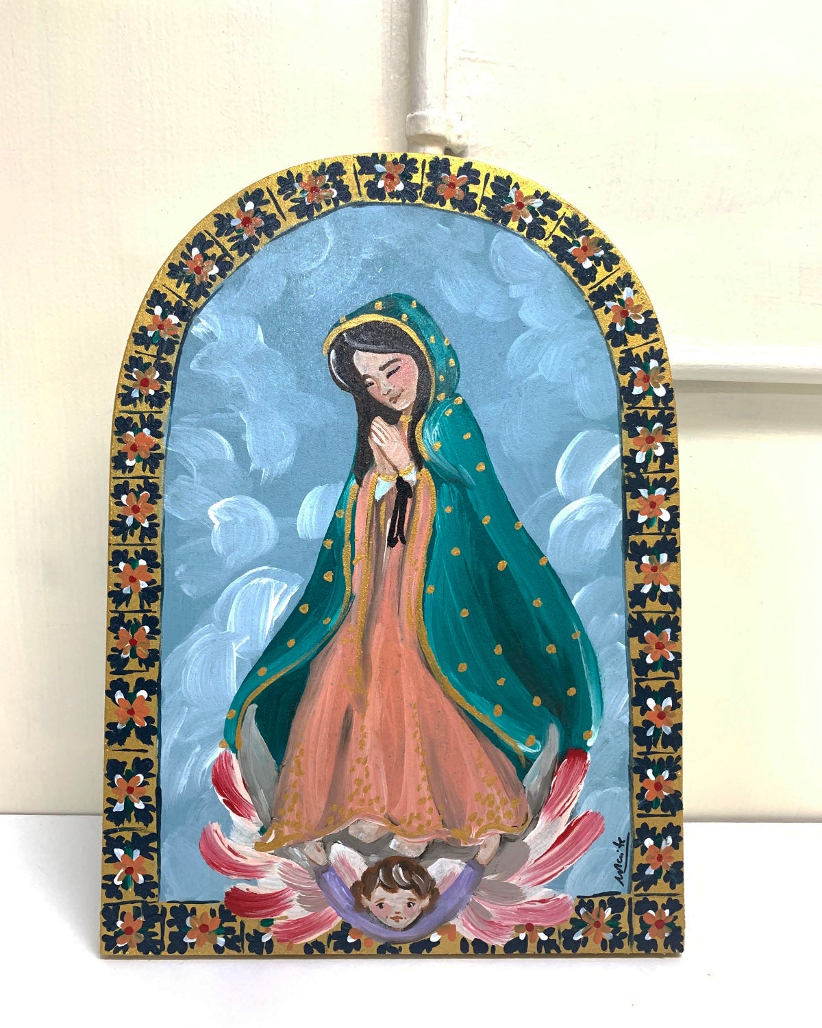 Virgen de Guadalupe - Aplique de Pared -  Maria Mírame