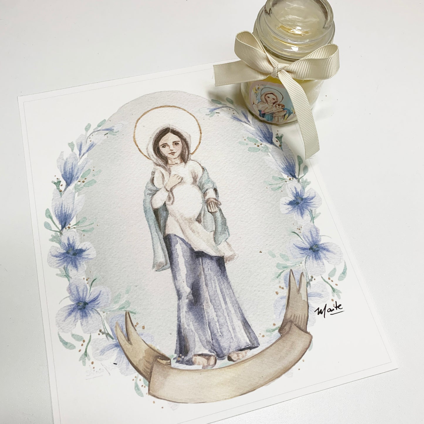 Lámina Virgen de la Buena Esperanza - Print