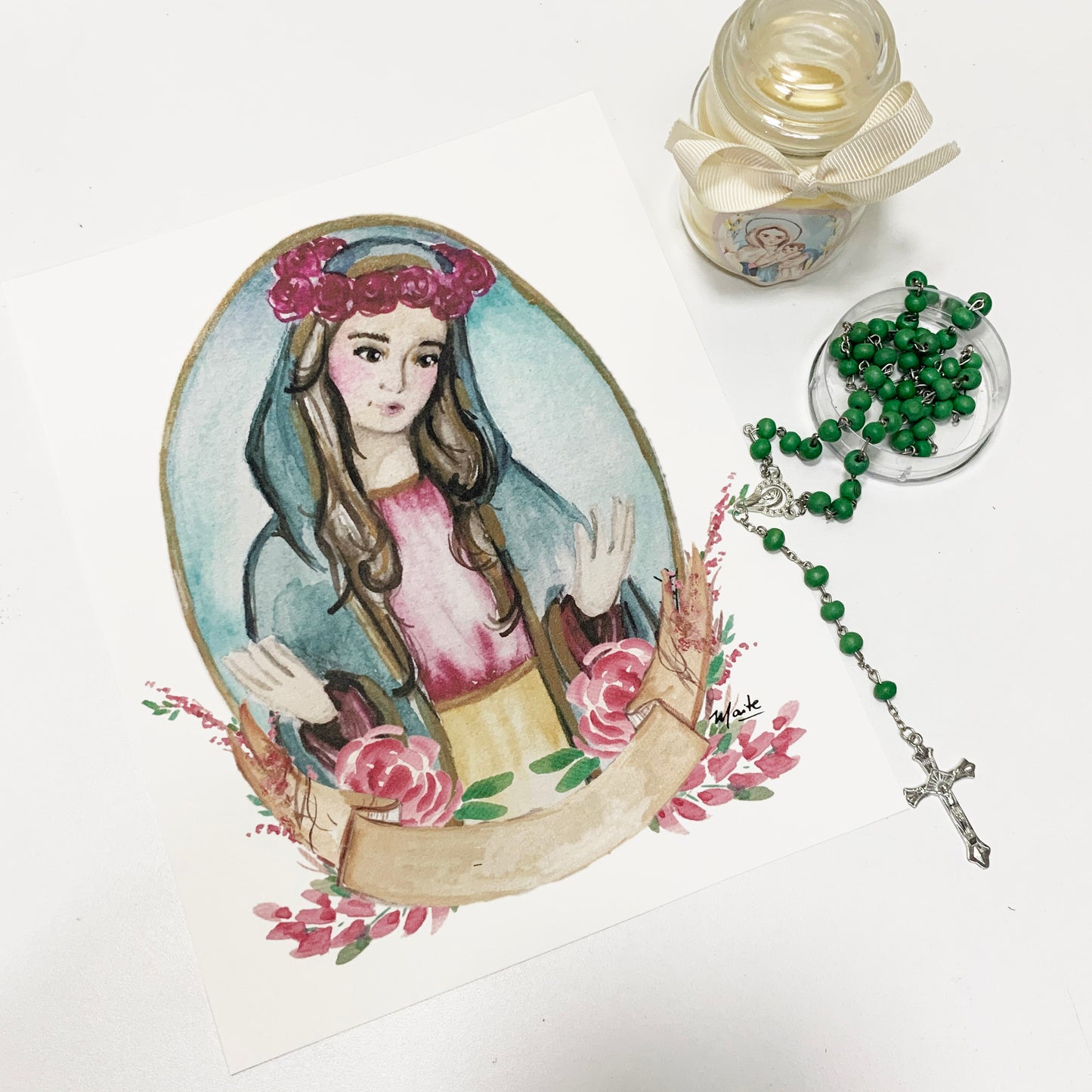 Lámina de Nuestra Señora Guardiana de la Fe - Print - Maria Mírame